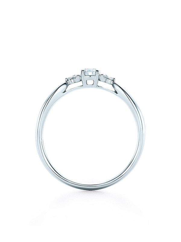 Diamond Ring with Side Stones